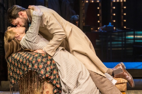 Gina Beck (Magnolia Hawks) and Chris Peluso (Gaylord Ravenal) in Show Boat. Photo credit Johan Persson